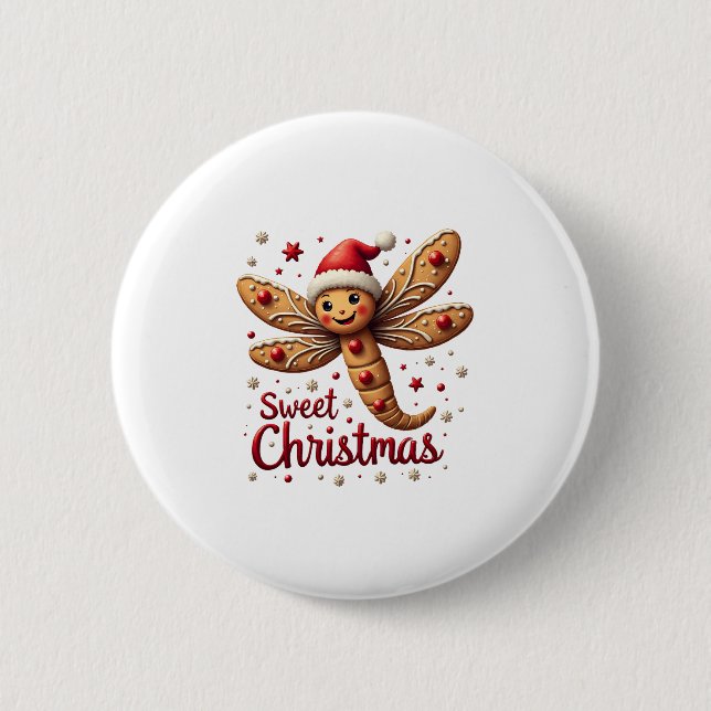 Gingerbrot Button (Vorderseite)