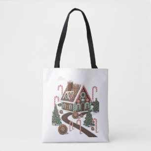Gingerbrot Cookie Wonderland Tasche