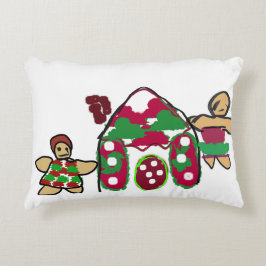 Gingerbrot House Art Spaß Dekokissen