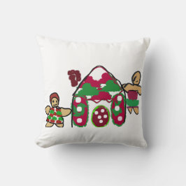 Gingerbrot House Art Spaß Kissen