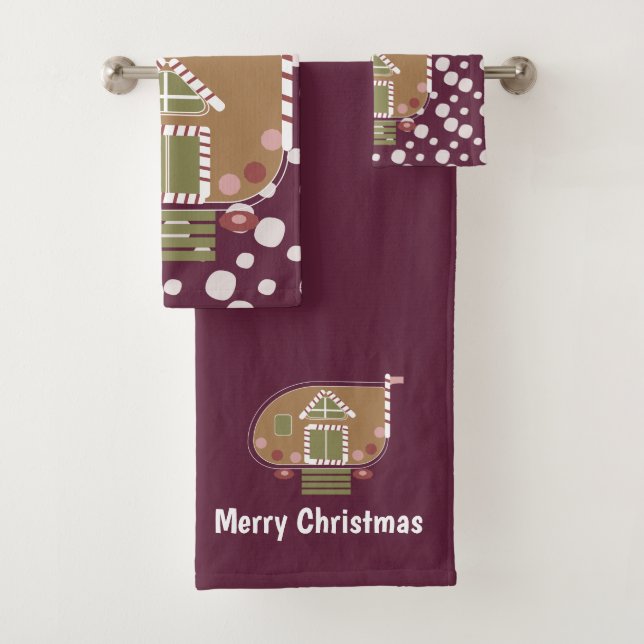 Gingerbrot House Camper Set (Insitu)