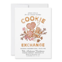 Gingerbrot House Cookie Exchange Weihnachtsfeierta