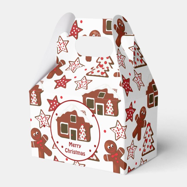 Gingerbrot House Custom Geschenkschachtel (Vorderseite)