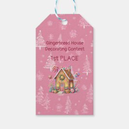 Gingerbrot House Decorating Contest Geschenkanhänger