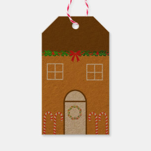 Gingerbrot House-Geschenkmarke Geschenkanhänger