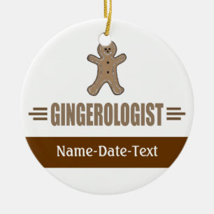 Gingerbrot Keramikornament