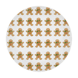 Gingerbrot Man Cutting Board Schneidebrett