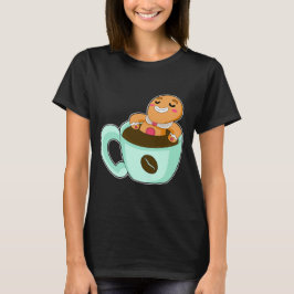 Gingerbrot Mann Weihnachtskaffee T-Shirt