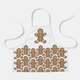 Gingerbrot Mann Weihnachtskeks Backen Schürze