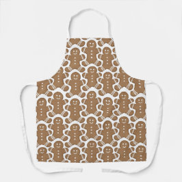 Gingerbrot Mann Weihnachtskeks Backen Schürze