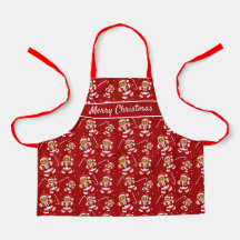 Gingerbrot Santa Candy Cane Weihnachtszeit Rotmust