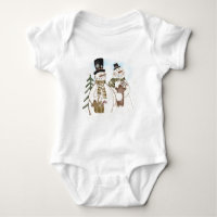 Gingerbrot Snowmen T - Shirt und Geschenke