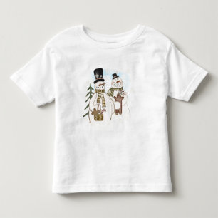 Gingerbrot Snowmen T - Shirt und Geschenke