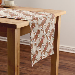Gingerbrot Table Runner Kurzer Tischläufer