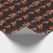 Gingerbrot und Candy Canes Weihnachtsbuch