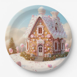 Gingerbrot Weihnachten Pappteller