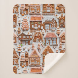 Gingerbrot Weihnachten Sherpadecke