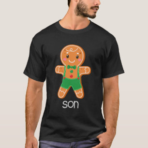 Gingerbrot Weihnachten Weihnachten Matching Pajama T-Shirt