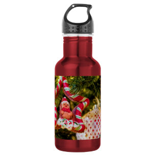 Gingerbrot Weihnachtsschmuck Edelstahlmatte Edelstahlflasche