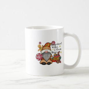 Gingerbrot Wünsche und Kakao Kisses Gnome Christma Kaffeetasse
