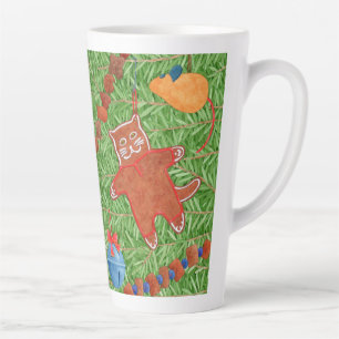 GINGERPREAD KITTE Tall Latte Mug