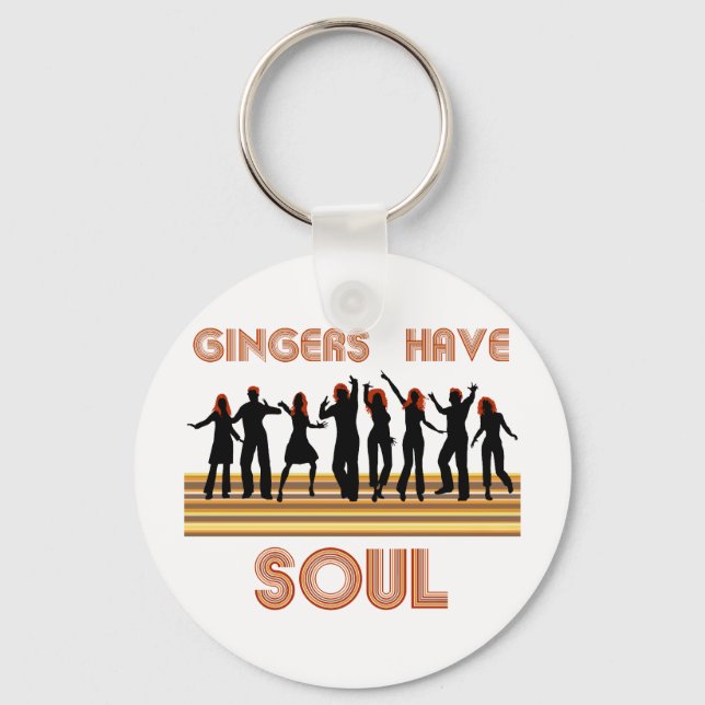 Gingers haben Soule-Ausbildung Schlüsselanhänger (Vorderseite)