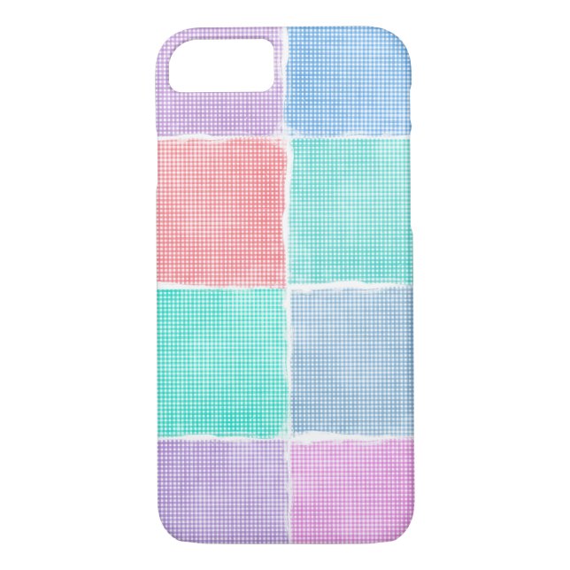 Gingham Case-Mate iPhone Hülle (Rückseite)