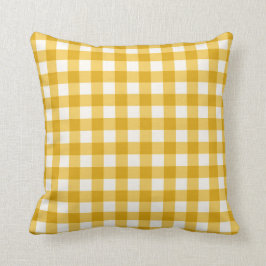 Gingham Checkered Pattern Kissen
