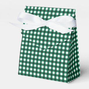 Gingham-Jade Green-Fevor Box, Zelt Geschenkschachtel