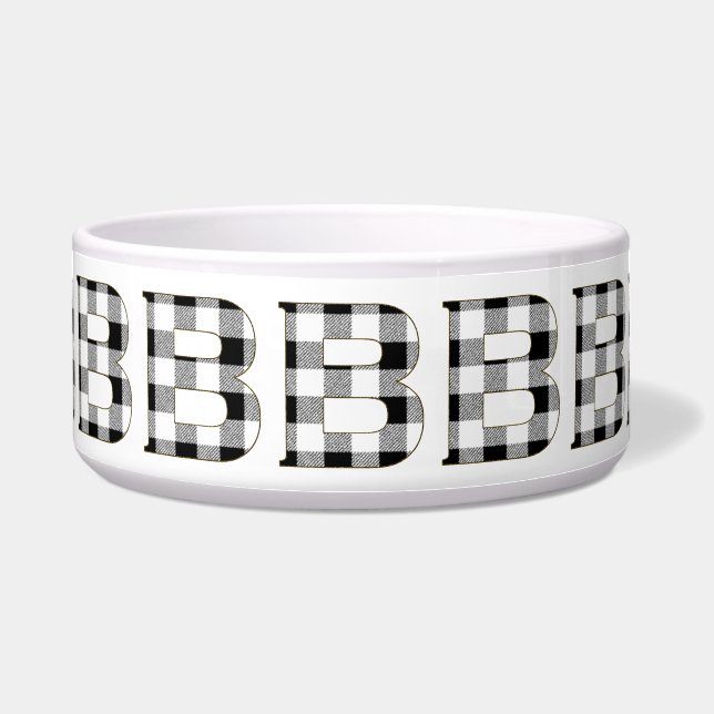 Gingham Karo B Napf (Vorderseite)