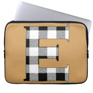 Gingham Karo E Laptopschutzhülle