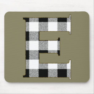 Gingham Karo E Mousepad