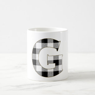Gingham Karo G Kaffeetasse