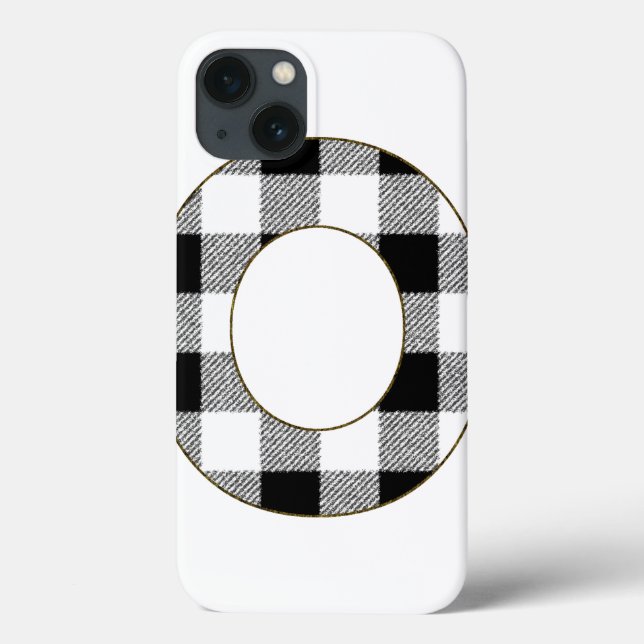 Gingham Karo O Case-Mate iPhone Hülle (Rückseite)