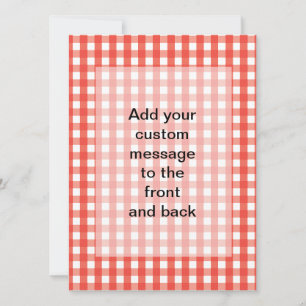 Gingham Karo Pattern