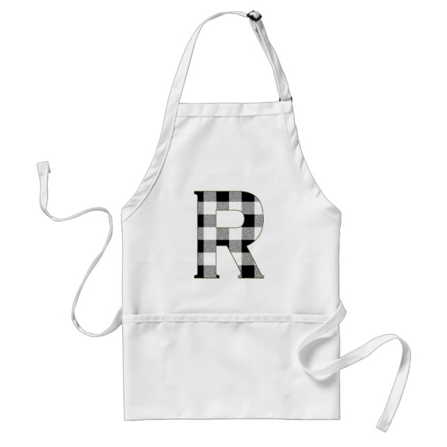 Gingham Karo R Schürze (Vorne)