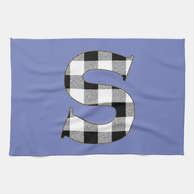 Gingham Karo S Geschirrtuch (Horizontal)