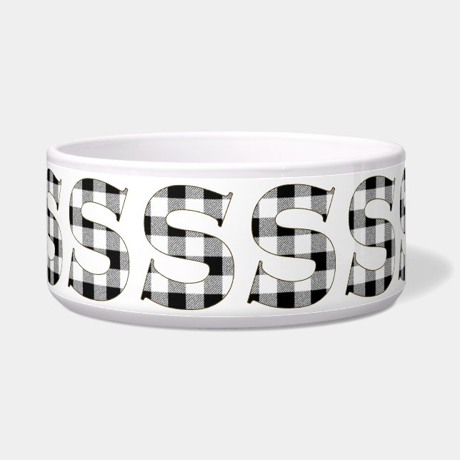 Gingham Karo S Napf (Rechts)