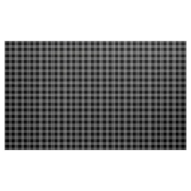 Gingham Karo Schwarzweiß-Stoffe Stoff (Yard (91,4 cm))