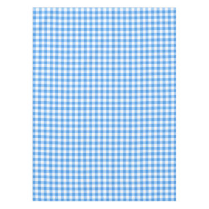 Gingham-Karo-Tischdecke blaue und weiße Karos Tischdecke