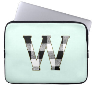 Gingham Karo W Laptopschutzhülle