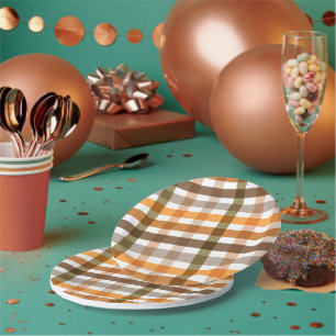 Gingham Pappteller