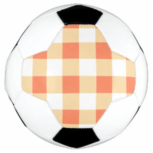 Gingham Pattern Fußball