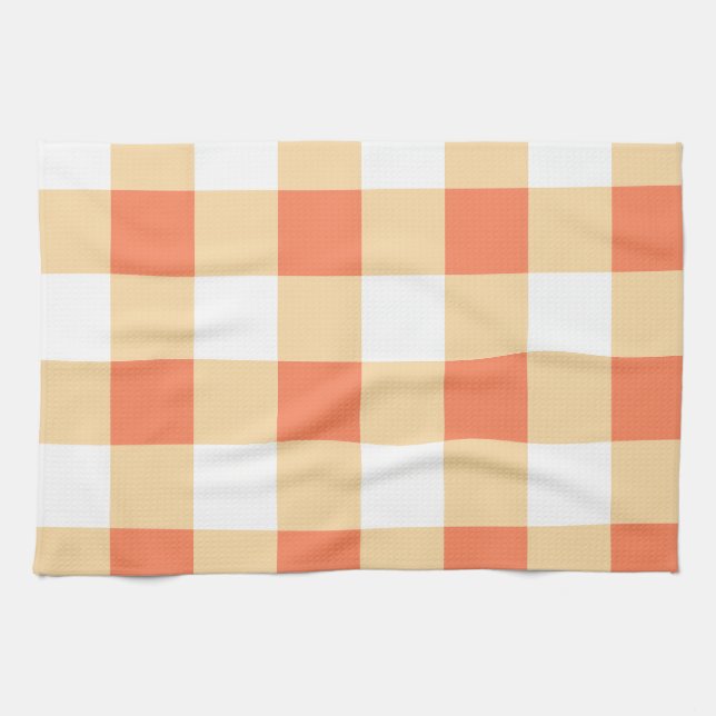 Gingham Pattern Geschirrtuch (Horizontal)