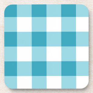 Gingham Pattern Getränkeuntersetzer
