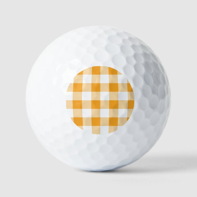 Gingham Pattern Golfball (Vorderseite)