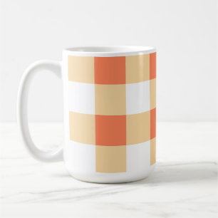 Gingham Pattern Kaffeetasse