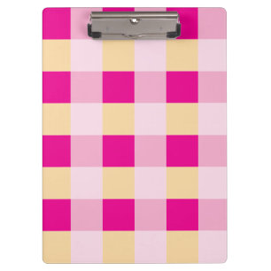 Gingham Pattern Klemmbrett