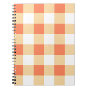Gingham Pattern Notizblock