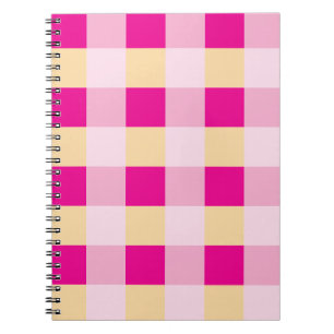 Gingham Pattern Notizblock